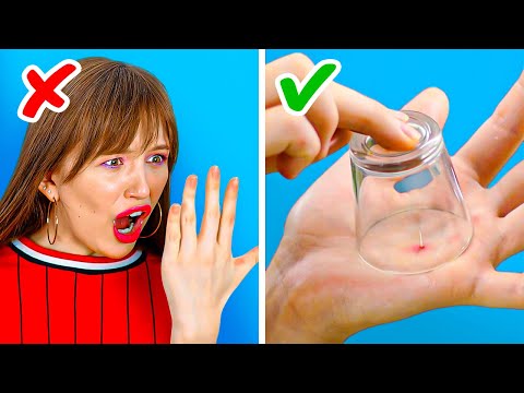 SIMPLE HACKS THAT WILL SAVE YOUR LIFE! || Fun and useful tips by 123 GO! GOLD