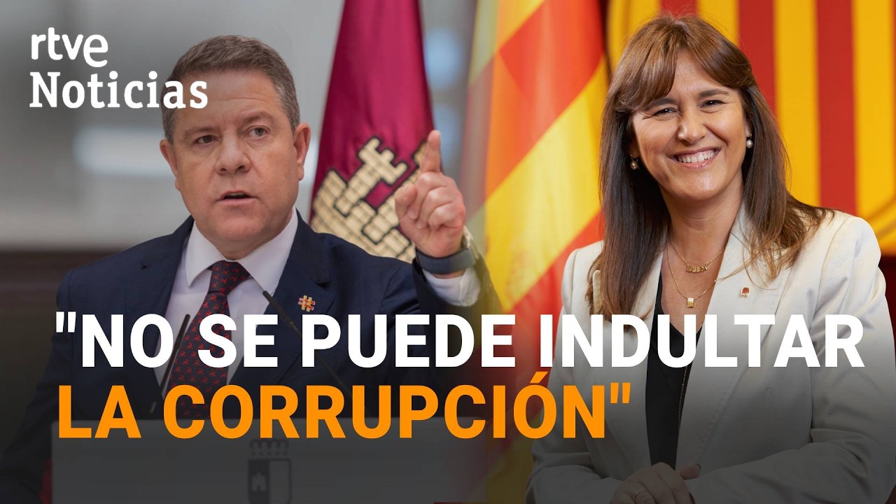 El Gobierno ve «útil» el indulto a Borràs y García Page cuestiona la decisión | RTVE Noticias