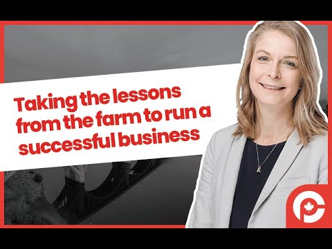 , title : 'Taking the lessons from the farm to run a successful business'