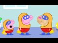 Peppa Pig Goes To A Superhero Birthday Party ‍ ️ Full Episodes Cartoon For Kids 45 Mins