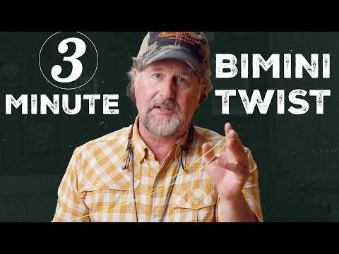 FAST: Bimini Twist Fishing Knot in 3 Minutes!
