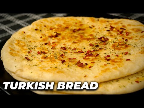 Turkish Bread Recipe - Delicious and Favourite Bread of all Time!! Big Foodie Recipes