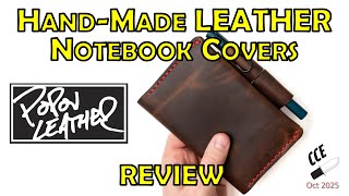 Popov Leather Field Notes Leather Book Cover #handmade #leather