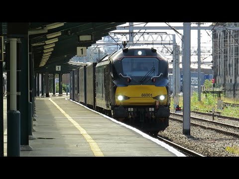 88001 ‘Revolution’ Passes Carlisle | 4S43 Daventry DRS (Tesco) to Mossend Euroterminal | 31/07/20