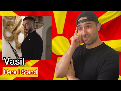Reaction 🇲🇰: Vasil - Here I Stand (Eurovision 2021 North Macedonia)