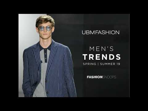 Webinar | Men's Spring/Summer 2019 Trend Direction