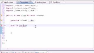 Java Programming Tutorial - 51 - GUI with JFrame