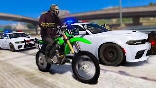 Annoying Cops with Dirt Bikes in GTA 5 RP