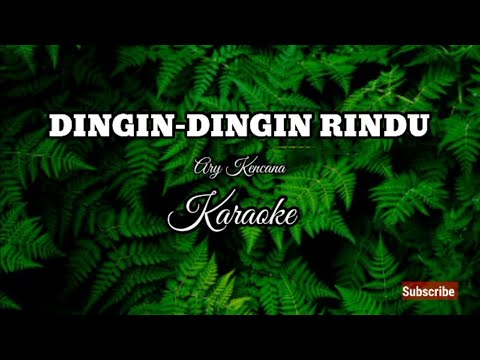 Ary Kencana - Dingin-dingin Rindu ( Karaoke )