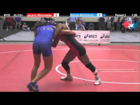 WM 55 KG - RR1 - Jacarra Winchester (MV) vs. Rachel McFarland (Gator)