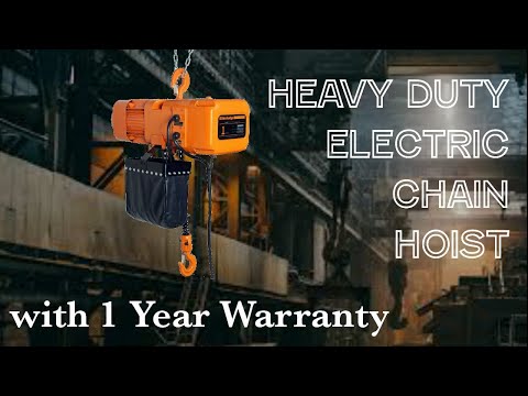 Electric Chain Hoist With Trolley