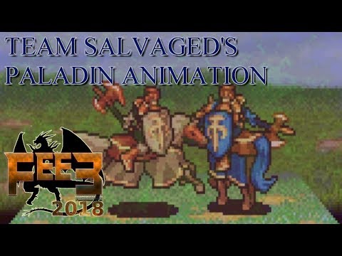Fire Emblem E3 2018 - Team SALVAGED's Paladin Animation
