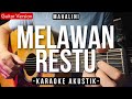 Melawan Restu (Karaoke Akustik) - Mahalini (Female Key | HQ Audio)