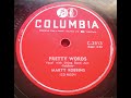 Pretty Words - Marty Robbins - 78rpm