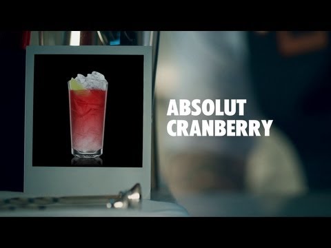 ABSOLUT CRANBERRY DRINK RECIPE - HOW TO MIX