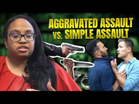 Aggravated Assault Vs Simple Assault