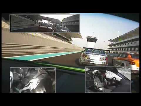 Raed Raffii Crash at Yas Marina from Abdulaziz Onboard - Chevrolet V8 Supercars