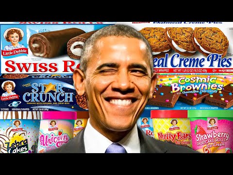 Presidents Rank Little Debbie Snacks Compilation!