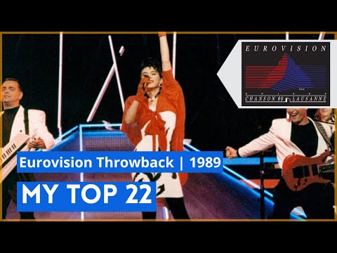 EUROVISION 1989 - MY TOP 22 [From POLAND]