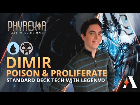 Dimir Poison Proliferate Deck Tech with LVD | Standard | #MTGPhyrexia | MTG Arena