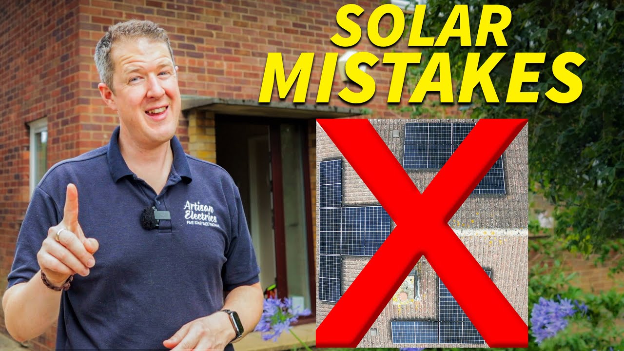 5 MISTAKES to avoid when installing Solar ❌
