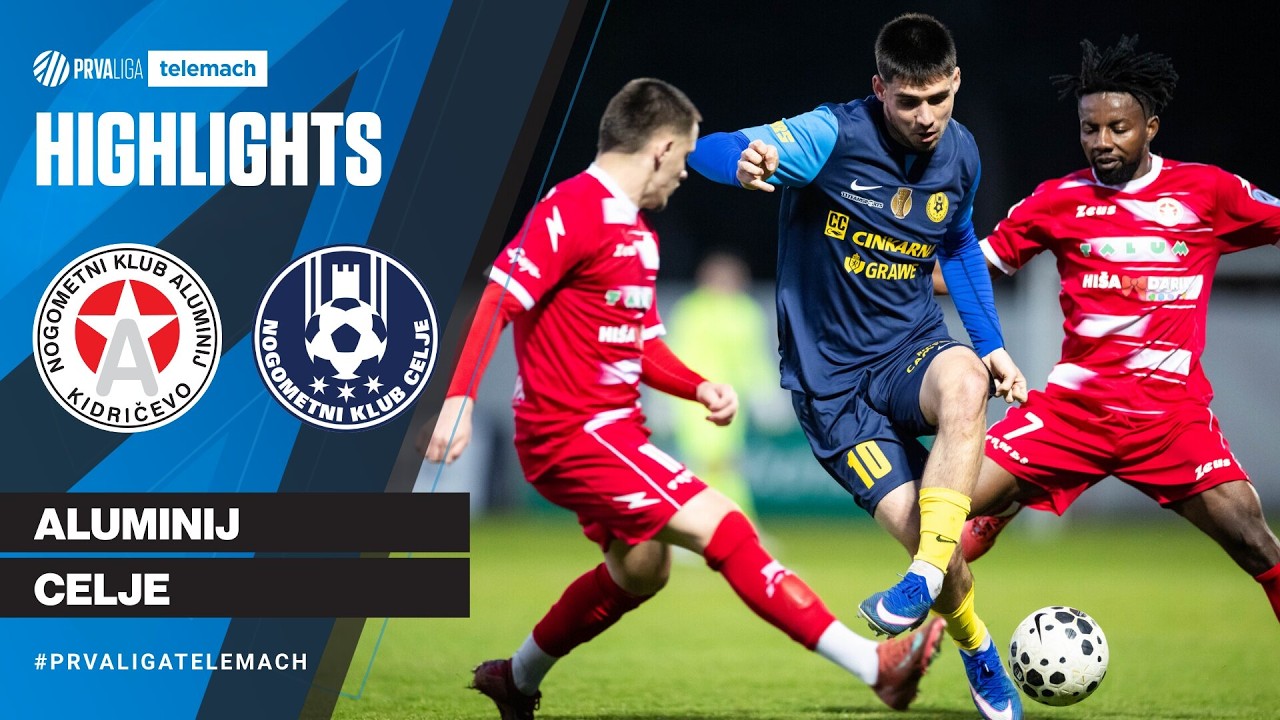 NK Aluminij Kidričevo vs NK Celje Highlights