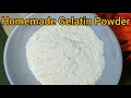 How to make gelatin at home || Homemade gelatin powder
