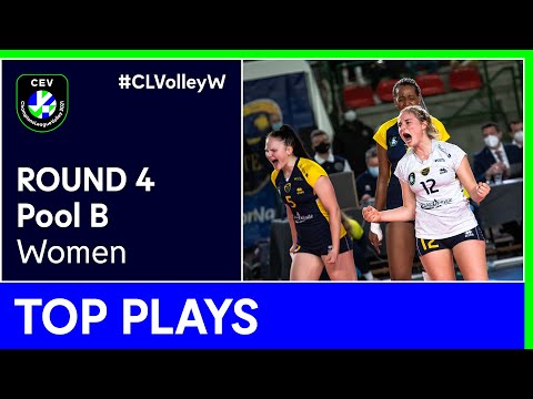 Top 5 Plays Pool B - #CLVolleyW