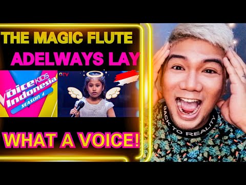 [REACTION] Adelways Lay - The Magic Flute | The Voice Kids Indonesia | MARTS ARPAS