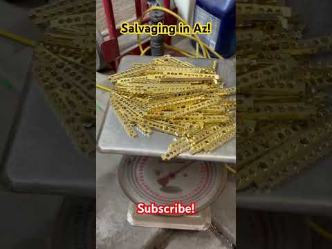 Brass Buss Bar Mania! #scrap #dumpsterdiving #brass