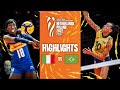 🇮🇹 ITA vs. 🇧🇷 BRA - Highlights  Phase 2| Women's World Championship 2022