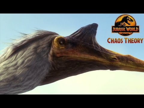 Quetzalcoatlus Attacks The Plane! Jurassic World Chaos Theory Season 4 Clip! Aerial Deterrent System