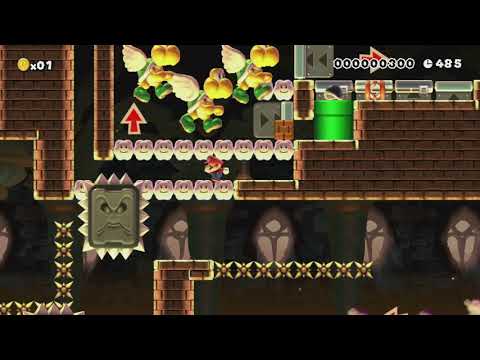 ドキドキ城　6　Throb castle 6 by ゆいと♪Z♪ - Super Mario Maker - No Commentary 1bl