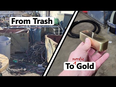 Making Nordic Gold from Scrap Metal