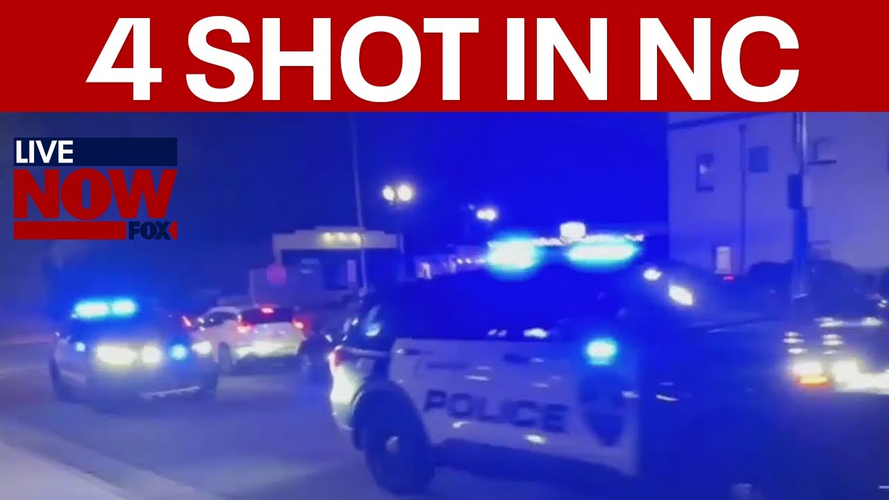 4 shot during North Carolina Christmas tree lighting event