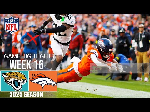 Denver Broncos vs Jacksonville Jaguars WEEK 16 | FULL GAME Highlights | NFL Season 2025