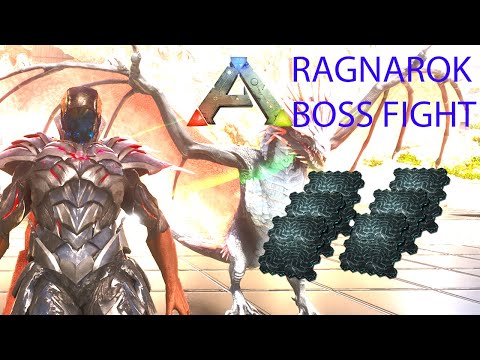 Ark Ascended ALPHA BOSS FIGHT on Ragnarok NUNATAK