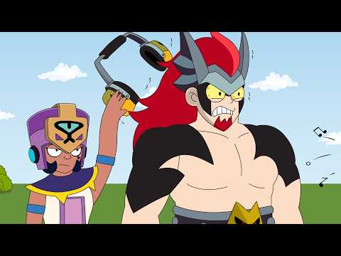 Brawl Stars Animation DAMIAN in NAJIA TEAM (Parody)