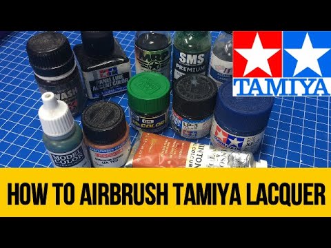 How to airbrush Tamiya lacquer and acrylic paints (plus thinning, mixing and cleaning)