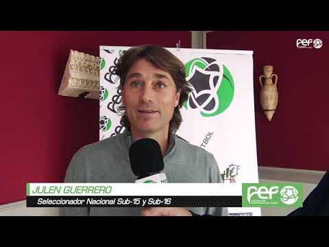 Ponencia de Julen Guerrero en Mérida en la XXI Jornada de formación de Entrenador Ponencia de Julen Guerrero en Mérida en la XXI Jornada de formación de Entrenador
