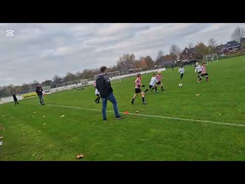 SV Schalkhaar J08-1 won by 7-2 ,3 goals from Lionel 🫡