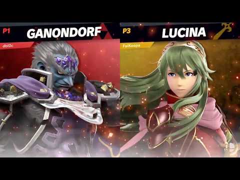 DBL0C (Ganon) vs FalKoopa (Lucina) - Smash Ultimate @ Pune 1