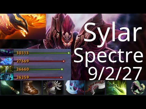 Sylar Spectre vs PA, Puck, Magnus - Phoenix: 14050 heal - PSG.LGD vs EHOME g2 FMWH dota2
