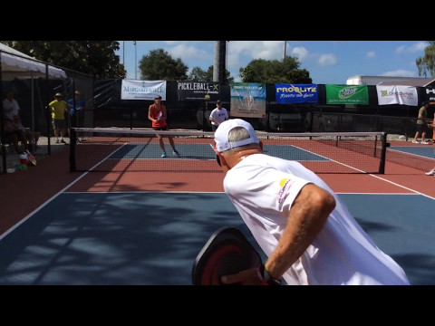 2017 U.S. Open Pickleball Championships - Mixed Doubles Pro - Round 3 - Game 3 of 3