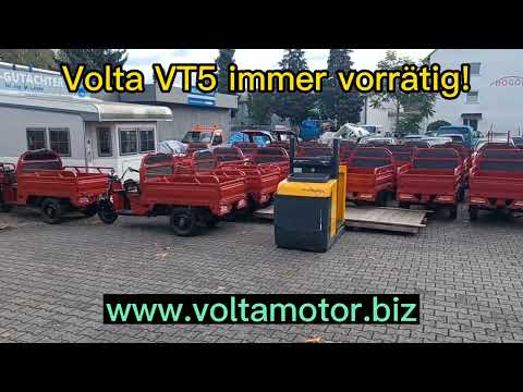 Volta Motor VT5 Elektro Nutzfahrzeug immer vorrätig!
