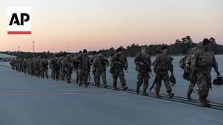 US is deploying 1,000 troops from 82nd Airborne Division to the Middle East
