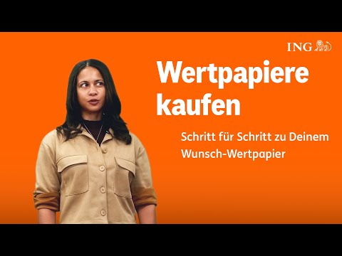 Wertpapier kaufen Schritt für Schritt I ING Money Minutes