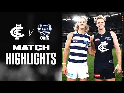 Carlton v Geelong Cats Highlights | Round 18, 2022 | AFL