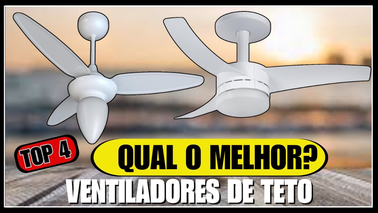 OS MELHORES VENTILADORES DE TETO PARA O VERÃO EFICIÊNCIA E CONFORTO AO MELHOR PREÇO!