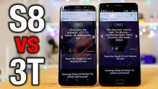 Samsung Galaxy S8 vs OnePlus 3T: How much more phone do you get?